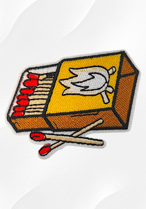 Бродиран пач за дрехи текстил и тениски - Кибрит