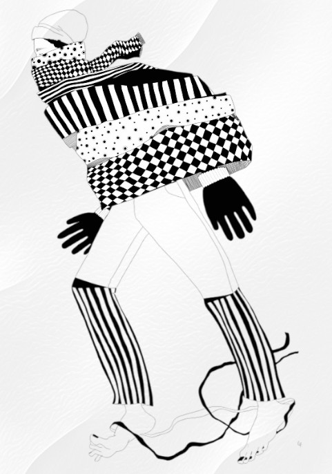 Глупака - бяла тениска Глупака - бяла тениска