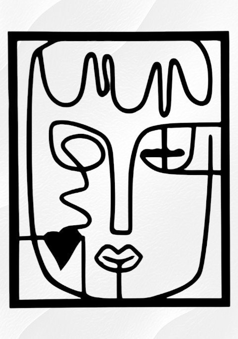 Метална абстрактна скулптура 3