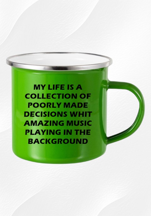 Емайлирана чаша зелена 13 Емайлирана чаша зелена 13