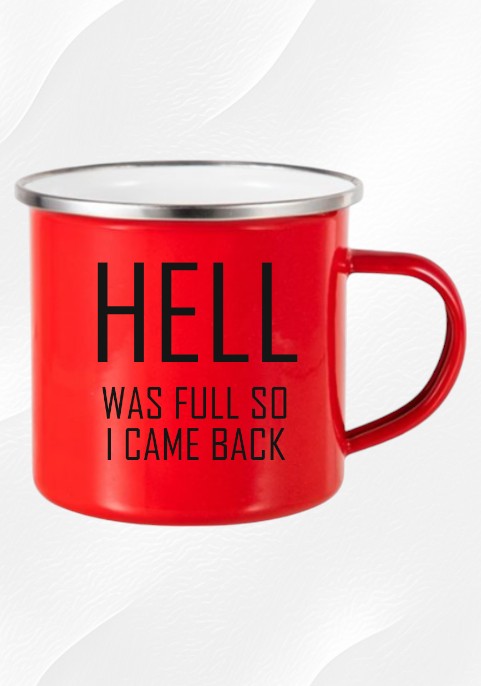 Червено метално канче 2 Червено метално канче 2