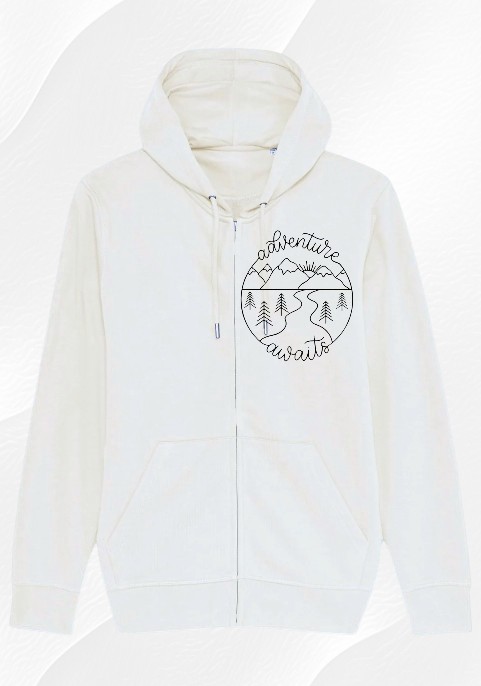 Суитшърт с цип - Очаква ви приключение