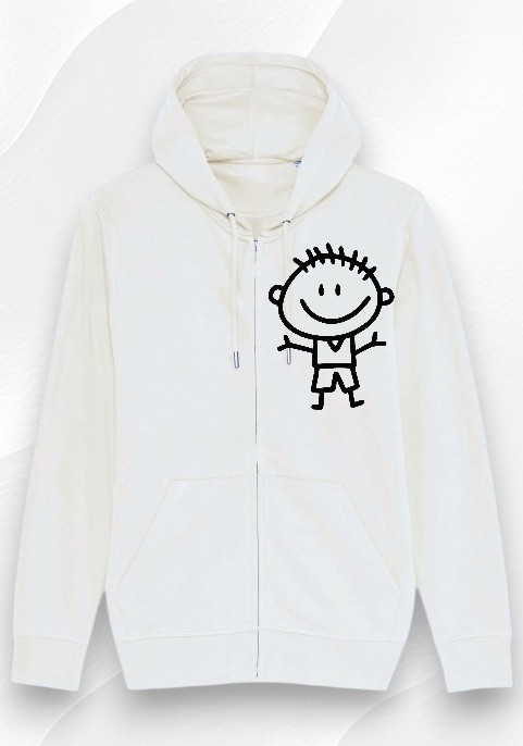 Суитшърт с цип - Весело момче