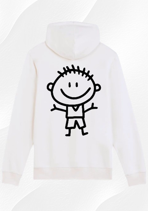 Суитшърт с цип - Весело момче