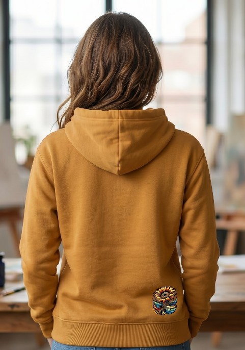 Суитшърт Охра - Слънчоглед 1