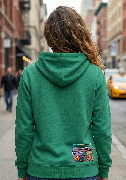 Суитшърт Мента "Касетофон "