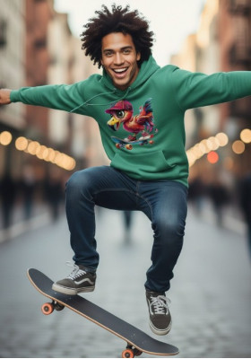 Суитшърт Мента "Скейтър"