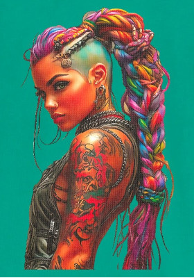 Суитшърт Мента "Яката мацка "