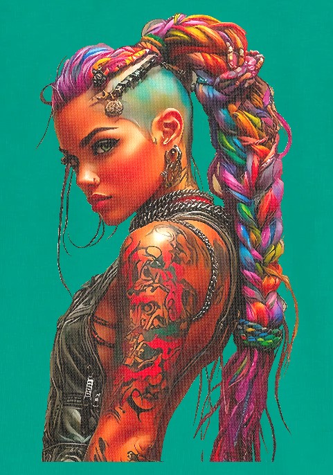 Суитшърт Мента "Яката мацка "