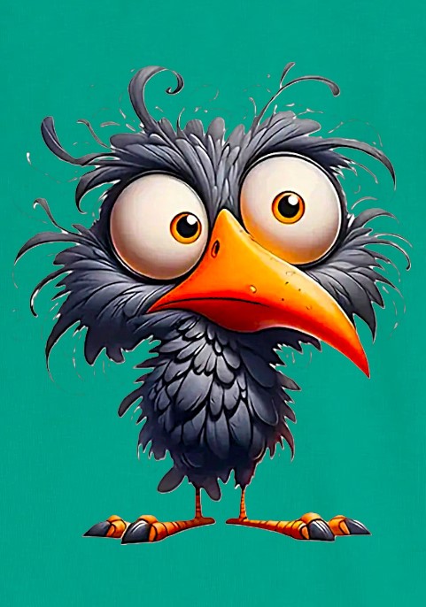 Суитшърт Мента "Врана "