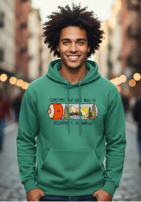 Суитшърт Мента "Батерия"