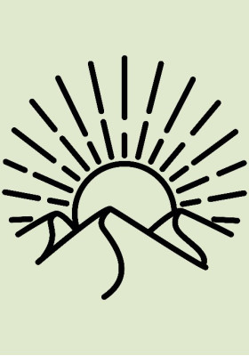 Суитшърт Стийм грийн  "Планинка 3"