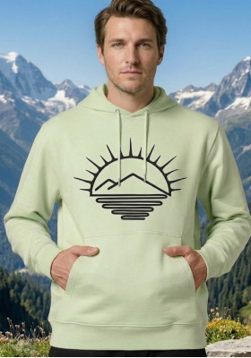 Суитшърт Стийм грийн  "Планинка 2"