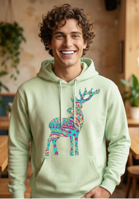 Суитшърт Стийм грийн  "Лос"