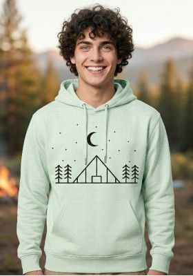 Суитшърт Стийм грийн  "Планинка 4"