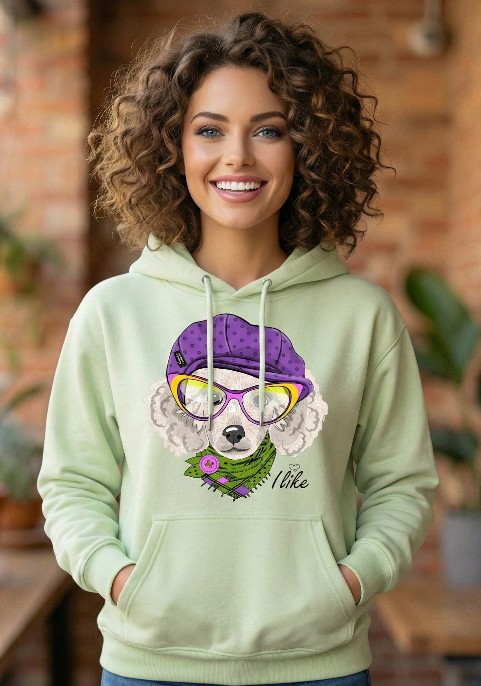 Суитшърт Стийм грийн  "Овца"