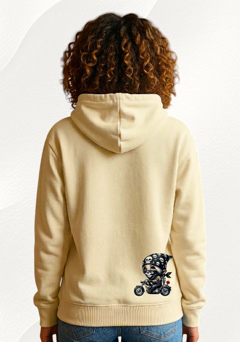 Суитшърт Светло  жълт с цип 6