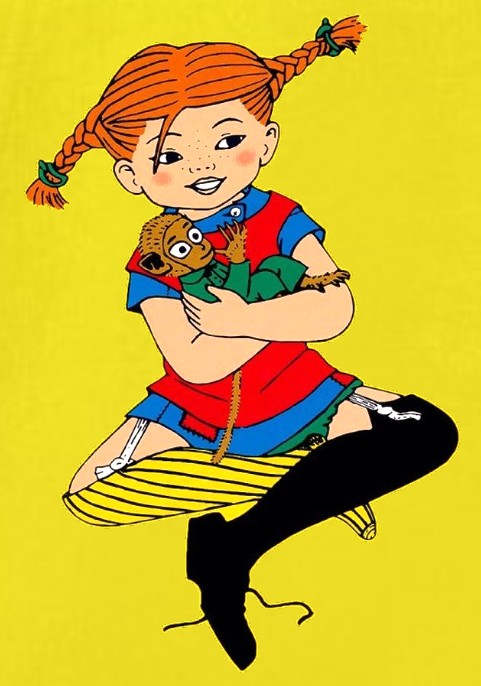 Суитшърт патешко жълто "Пипи"