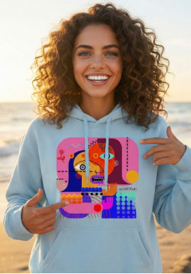 Суитшърт Абстракт 3