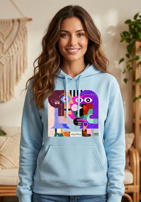 Суитшърт Абстракт 6