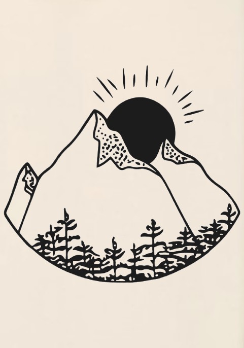 Суитшърт с цип бежав - Слънчева планина