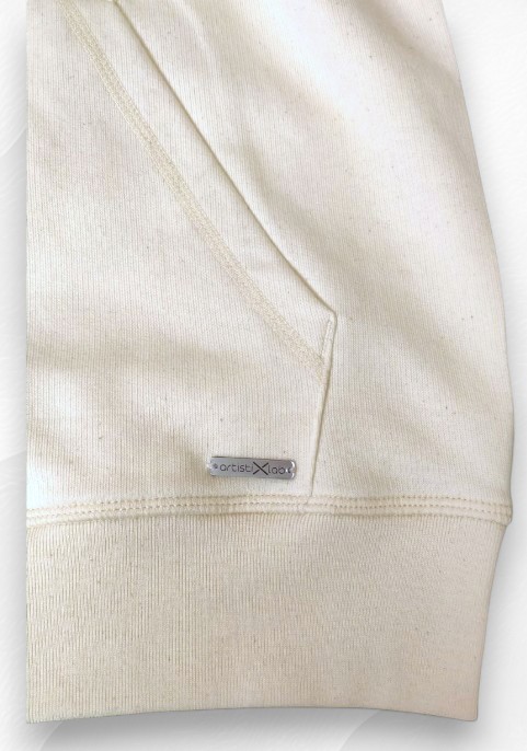 Суитшърт бежав с цип " Щраус"