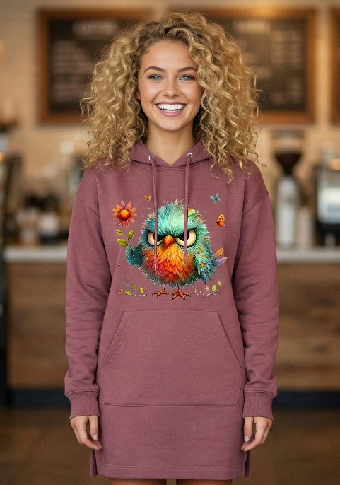 Суитшърт Зелена птичка Суитшърт Зелена птичка