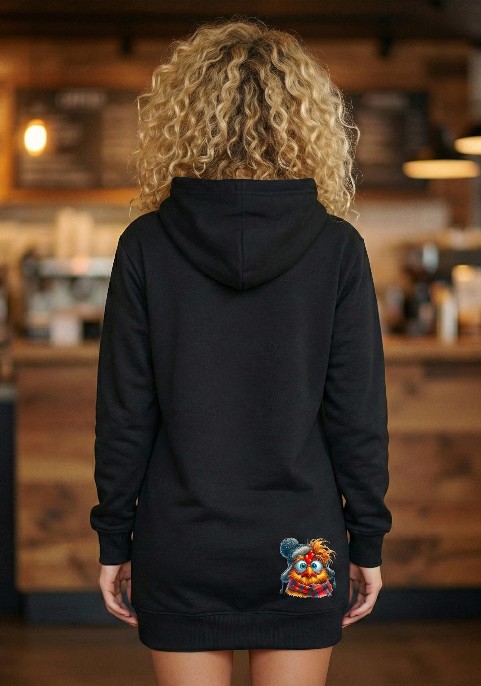 Суитшърт Пиле с шал 1